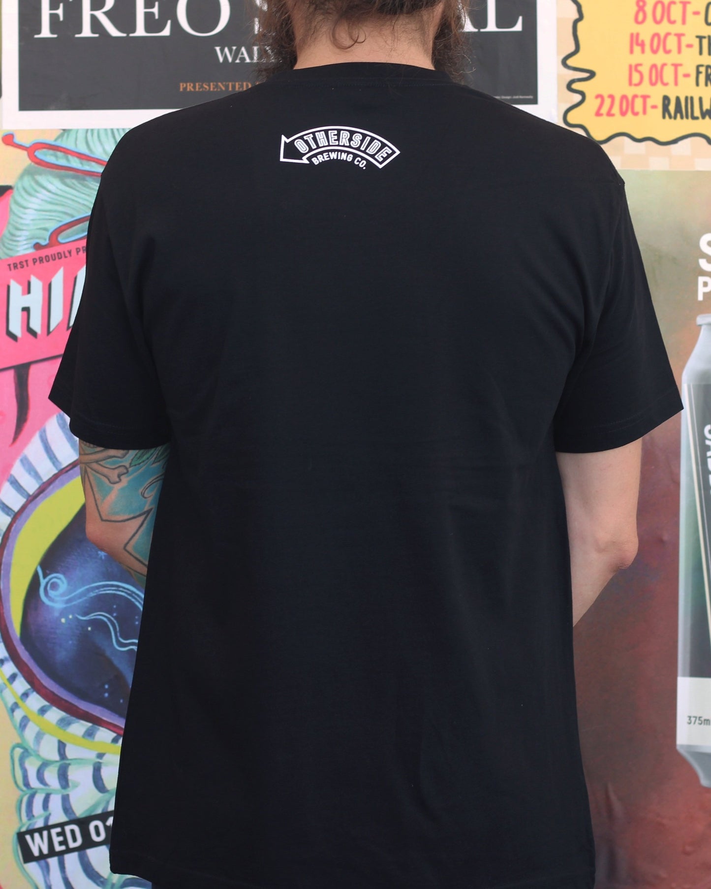 Otherside Vinyl Tee - Black