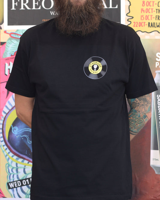 Otherside Vinyl Tee - Black